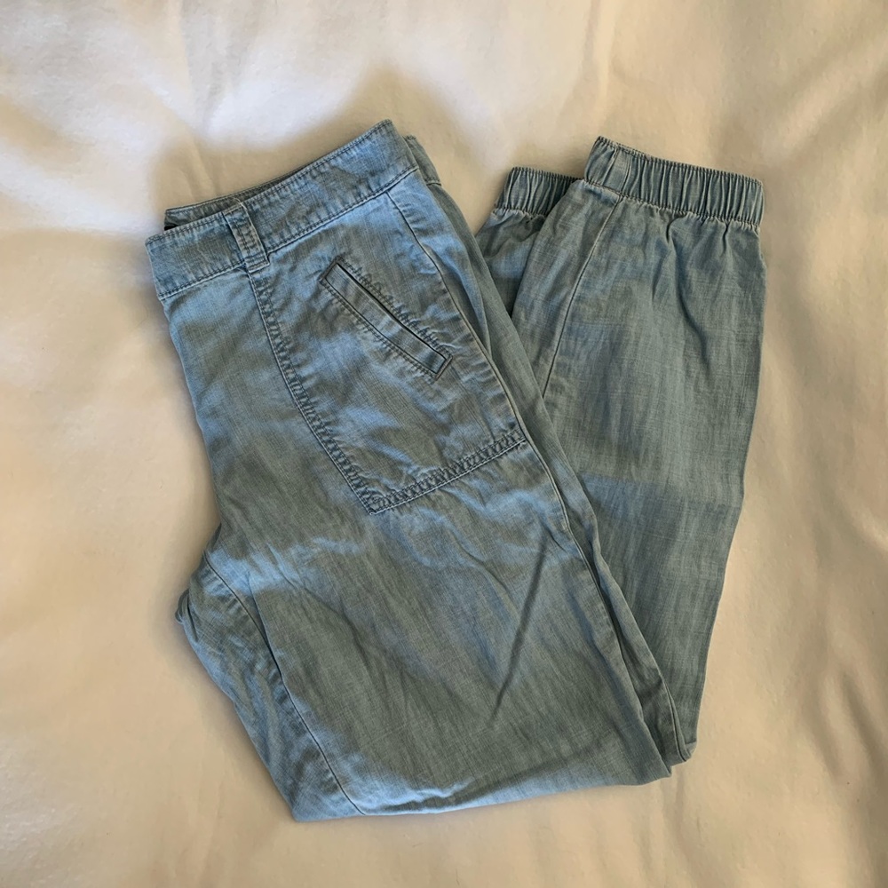 LOFT denim joggers